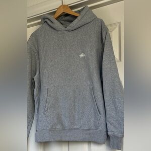 Stussy Gray hoodie sweatshirt